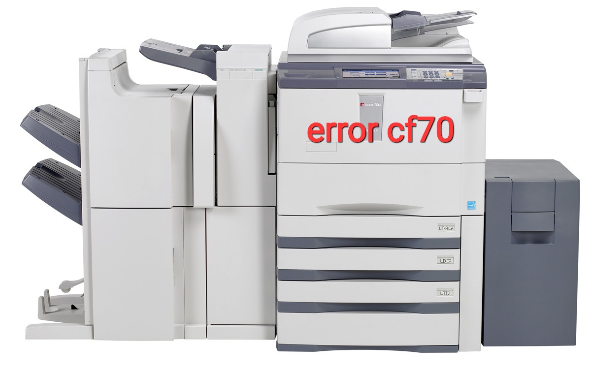 آموزش برطرف کردن Error CF70 در دستگاهها توشیبا 855-520-755